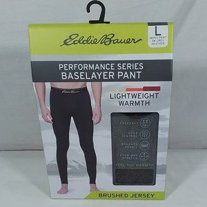 Men's Eddie Bauer Performance Series Baselayer Pant Dark Grey - VAR SZS - NIB